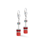 Orecchini GeoCUBE® rosso