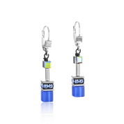 Orecchini GeoCUBE® blu cobalto