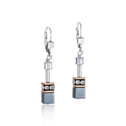 Orecchini GeoCUBE® blu ghiaccio