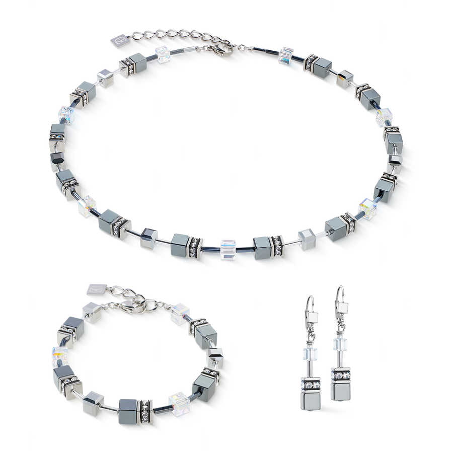 Orecchini GeoCUBE® platinum