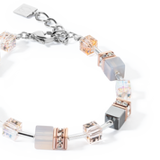 Bracciale GeoCUBE® Iconic Precious oro rosa-pesca