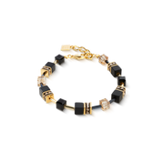 Bracciale GeoCUBE® onice nero-oro