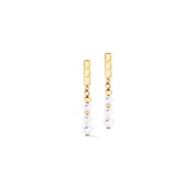 Orecchini Princess Sunray oro-marrone
