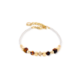 Bracciale Princess Sunray oro-marrone