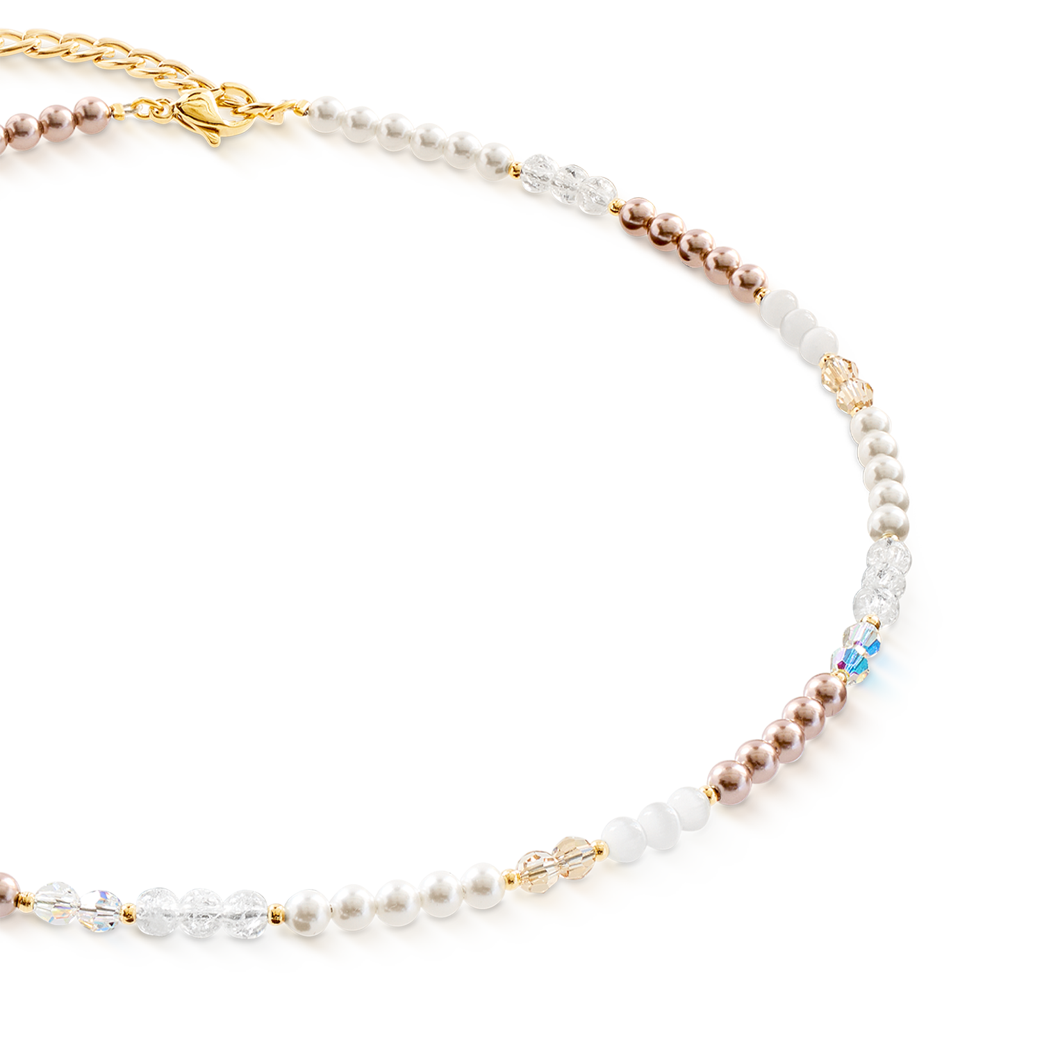 Collana Princess Rhythm oro-blush