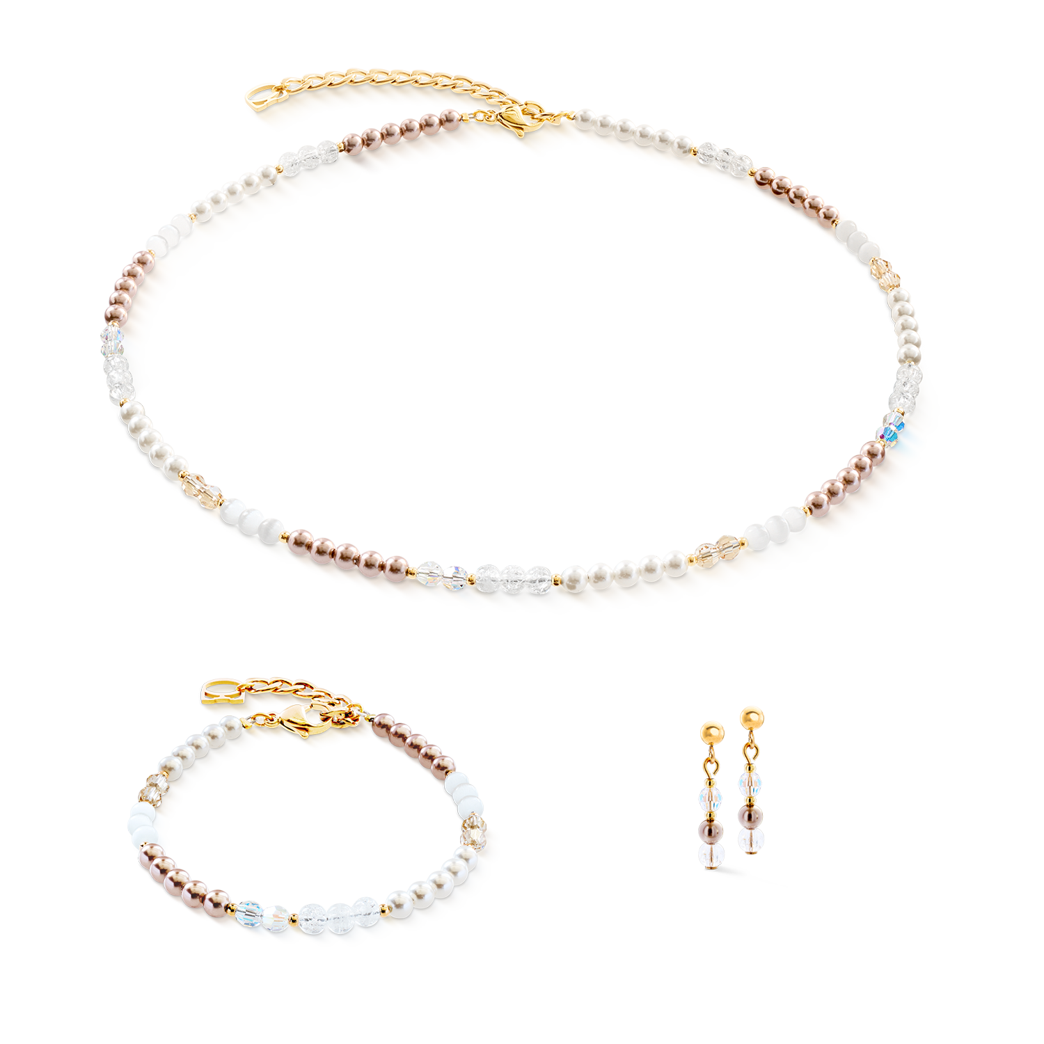 Collana Princess Rhythm oro-blush