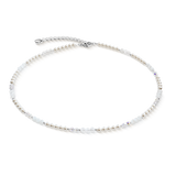Collana Princess Rhythm argento-bianco