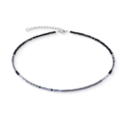 Collana Fusion Offset Graphic grigio-nero