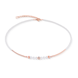 Collana Shimmering Princess Pearls oro rosa-bianco
