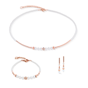 Collana Shimmering Princess Pearls oro rosa-bianco