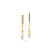 Orecchini Shimmering Princess Pearls oro-bianco