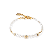 Bracciale Shimmering Princess Pearls oro-bianco