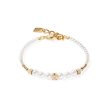 Bracciale Shimmering Princess Pearls oro-bianco