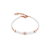 Bracciale Shimmering Princess Pearls oro rosa bianco