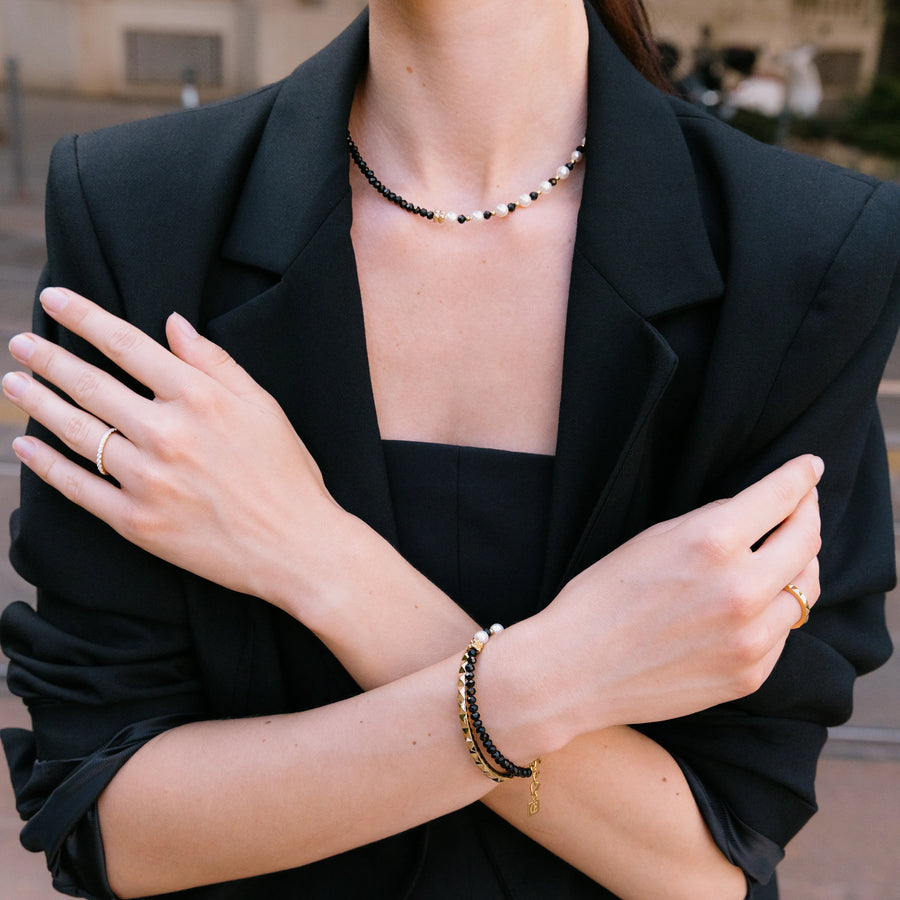 Bracciale Trinity Spikes oro