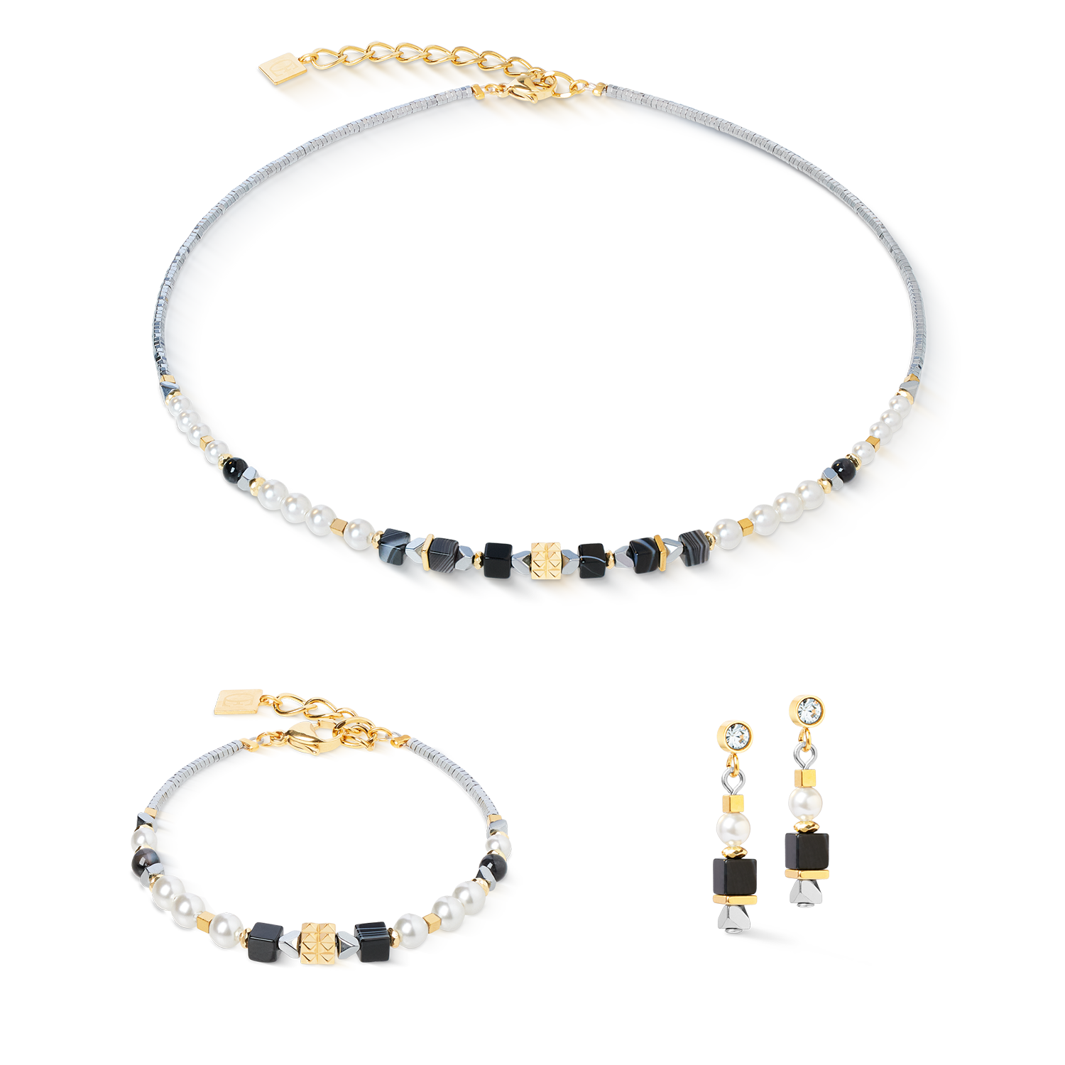 Collana Modern Elegance Spikes oro
