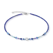 Collana Shape Mix Spikes Blue Moon