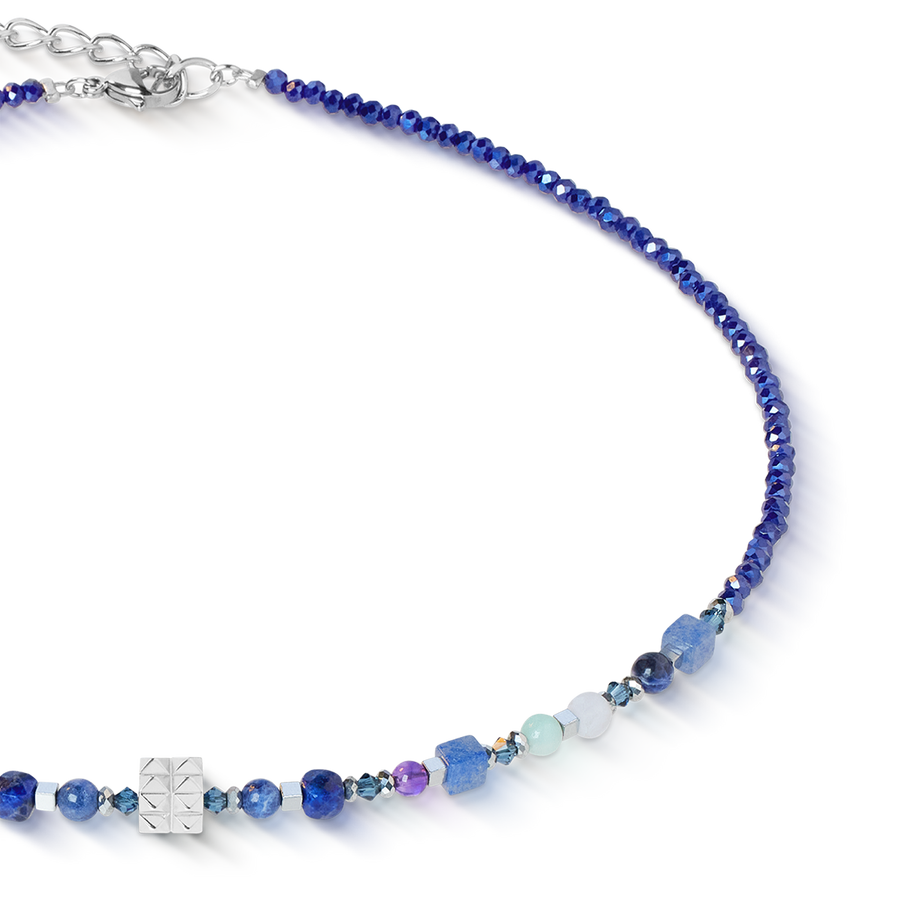 Collana Shape Mix Spikes Blue Moon