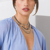 Orecchini Shape Mix Spikes Luna Blu
