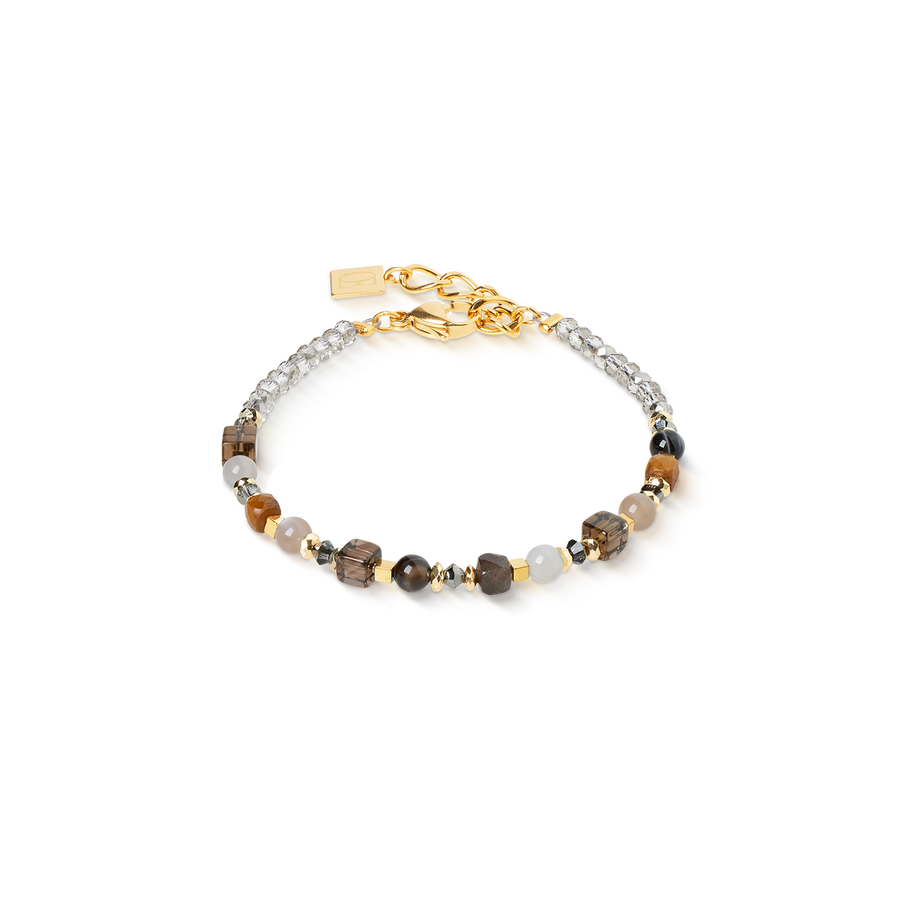 Bracciale Shape Mix Spikes Smoky Glow