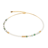 Collana Precious Fusion Offset oro-verde
