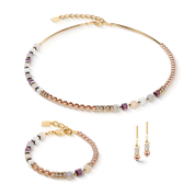 Precious Fusion Collana Offset champagne-blush