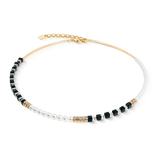 Collana Precious Fusion Offset black-pearl