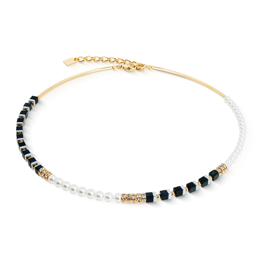 Collana Precious Fusion Offset black-pearl