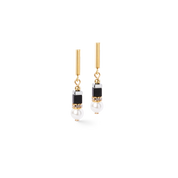 Orecchini Precious Fusion Offset black-pearl