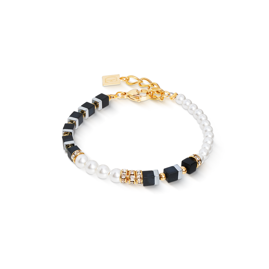 Bracciale Precious Fusion Offset black-pearl
