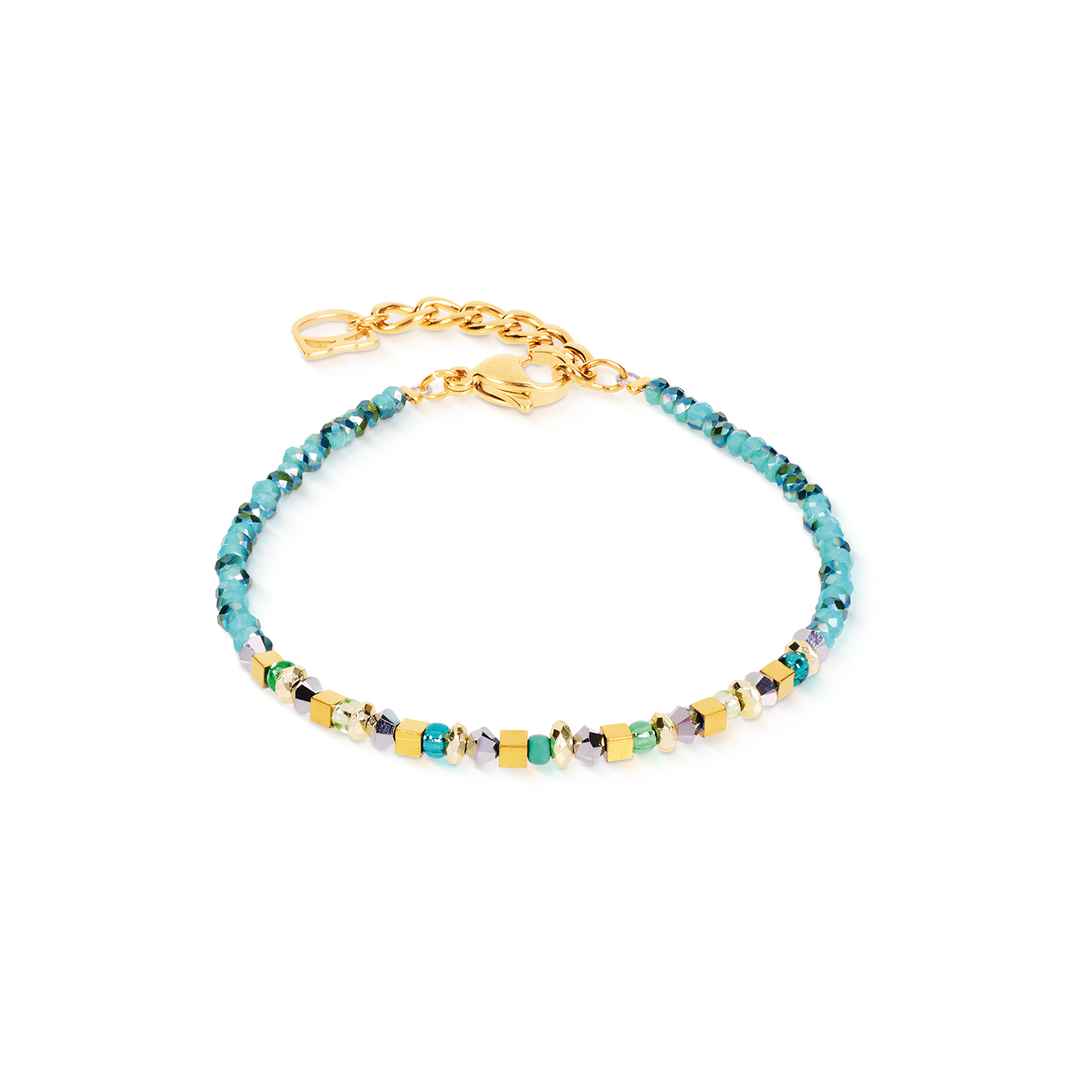 Bracciale Golden Whisper verde-oro