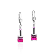 Orecchini GeoCUBE® classic  Polaris & Strass multicolor