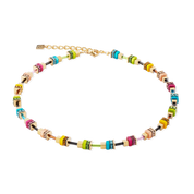 Collana Boho Sunset Cube rainbow