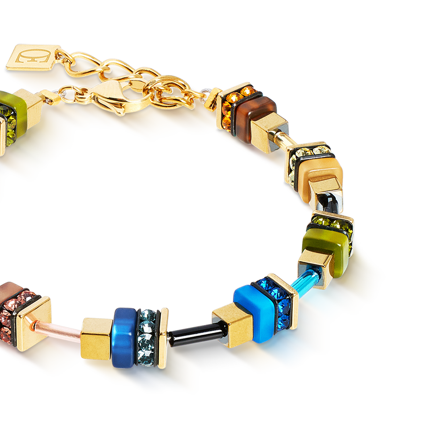 Bracciale Autumn Glow Cube multicolore