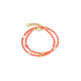 Joyful Colours Flex Bracciale oro-arancione