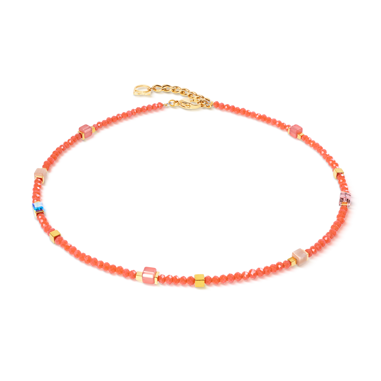 Joyful Colours Flex Bracciale oro-arancione