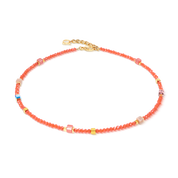 Joyful Colours Flex Bracciale oro-arancione