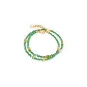 Joyful Colours Flex Bracciale oro-verde