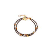 Joyful Colours Flex Bracciale oro-marrone