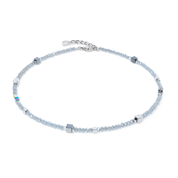 Joyful Colours Flex bracciale argento-grigio