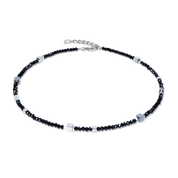Joyful Colours Flex bracciale argento-nero