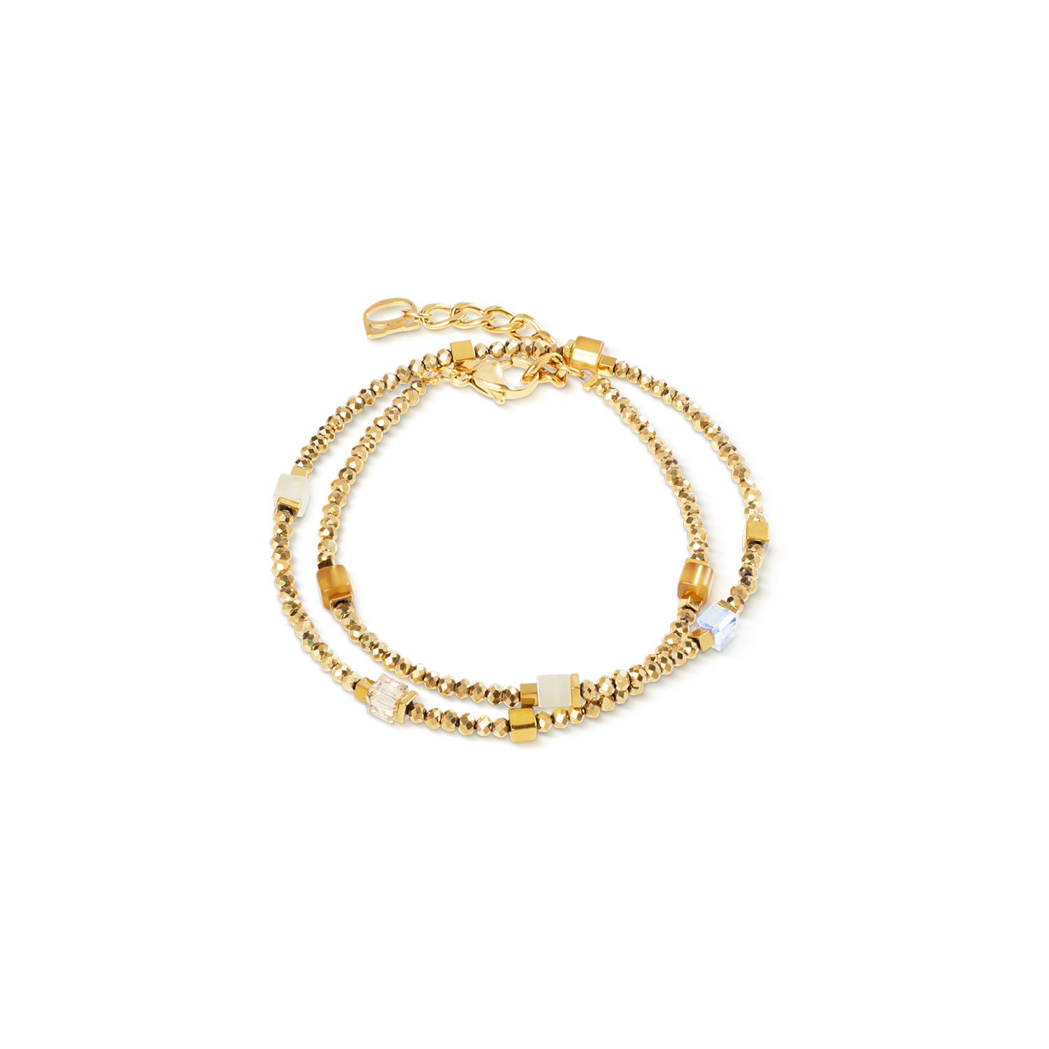 Joyful Colours Flex bracciale oro-oro