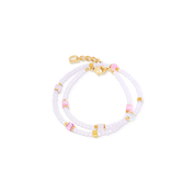 Joyful Colours Flex bracciale oro-rosa