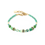 Bracciale Mini Cubes verde