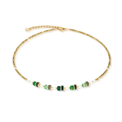 Collana Sparkling Princess oro-smeraldo