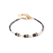 Bracciale Sparkling Princess oro-nero
