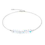 Collana Dancing Crystals Pure argento-cristallo