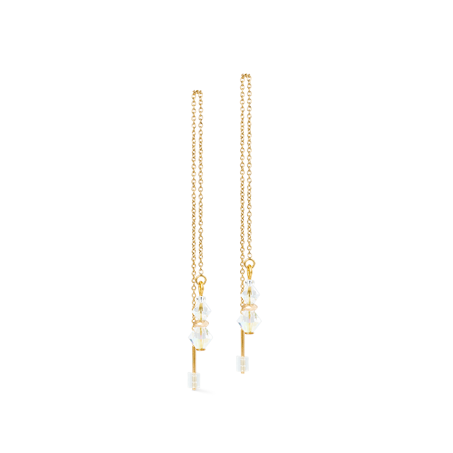 Orecchini Dancing Crystals Pure oro-cristallo