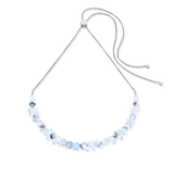 Collana Dancing Crystals argento-cristallo