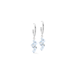 Orecchini Dancing Crystals argento-cristallo